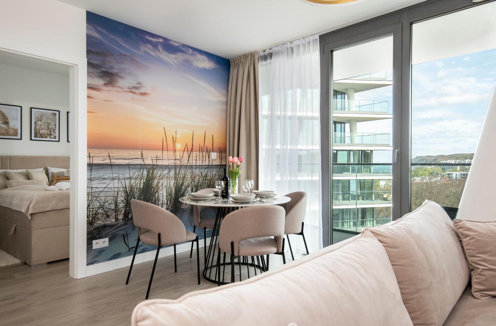 Apartmán Wave Panorama 8Th Floor Sea View Miedzyzdroje Exteriér fotografie