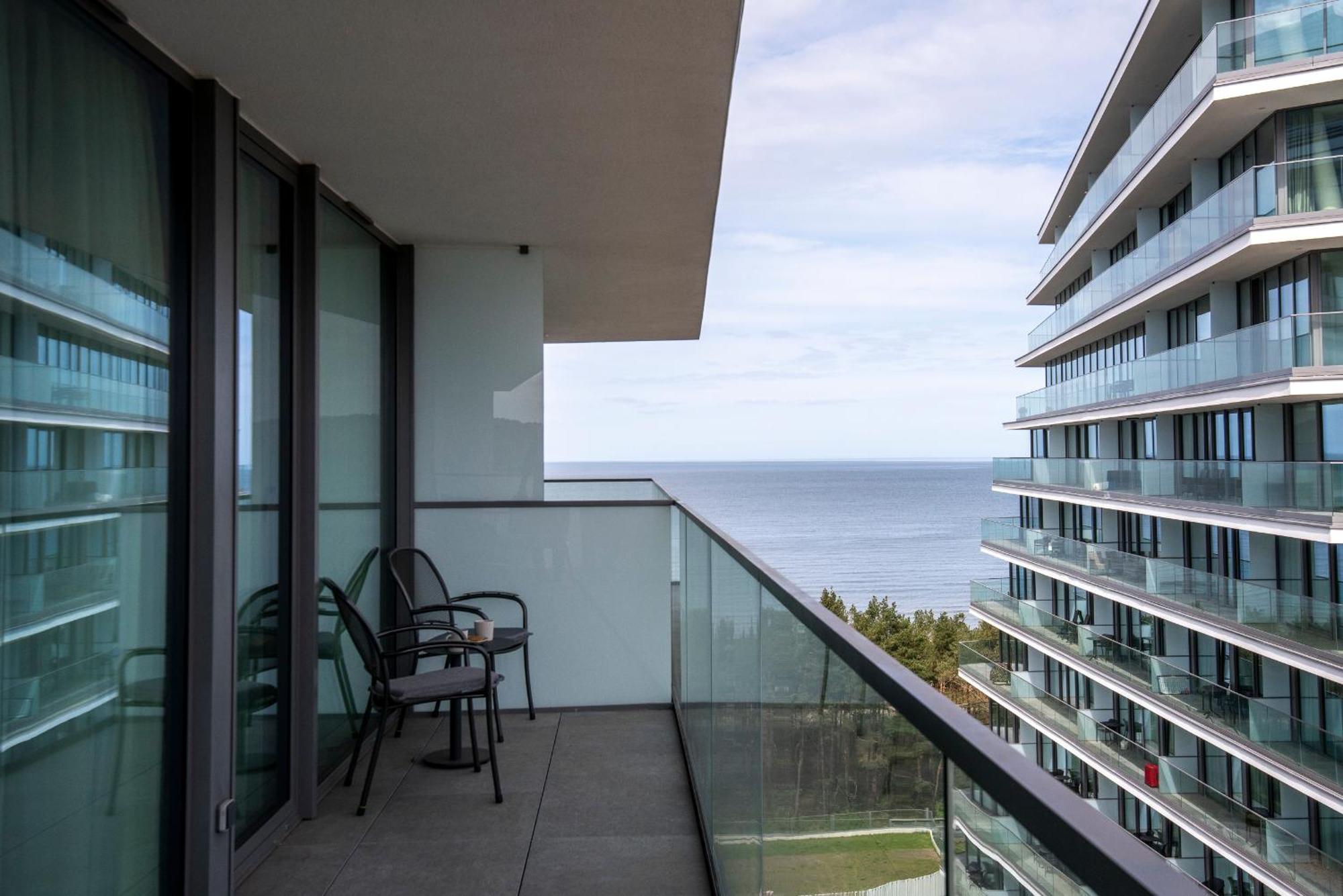 Apartmán Wave Panorama 8Th Floor Sea View Miedzyzdroje Exteriér fotografie