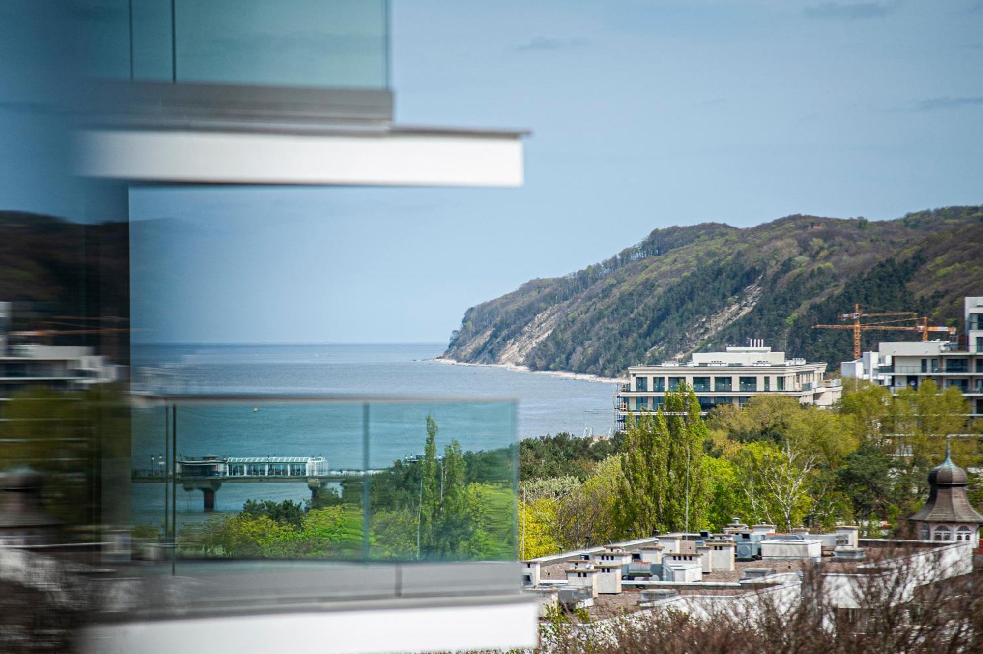 Apartmán Wave Panorama 8Th Floor Sea View Miedzyzdroje Exteriér fotografie