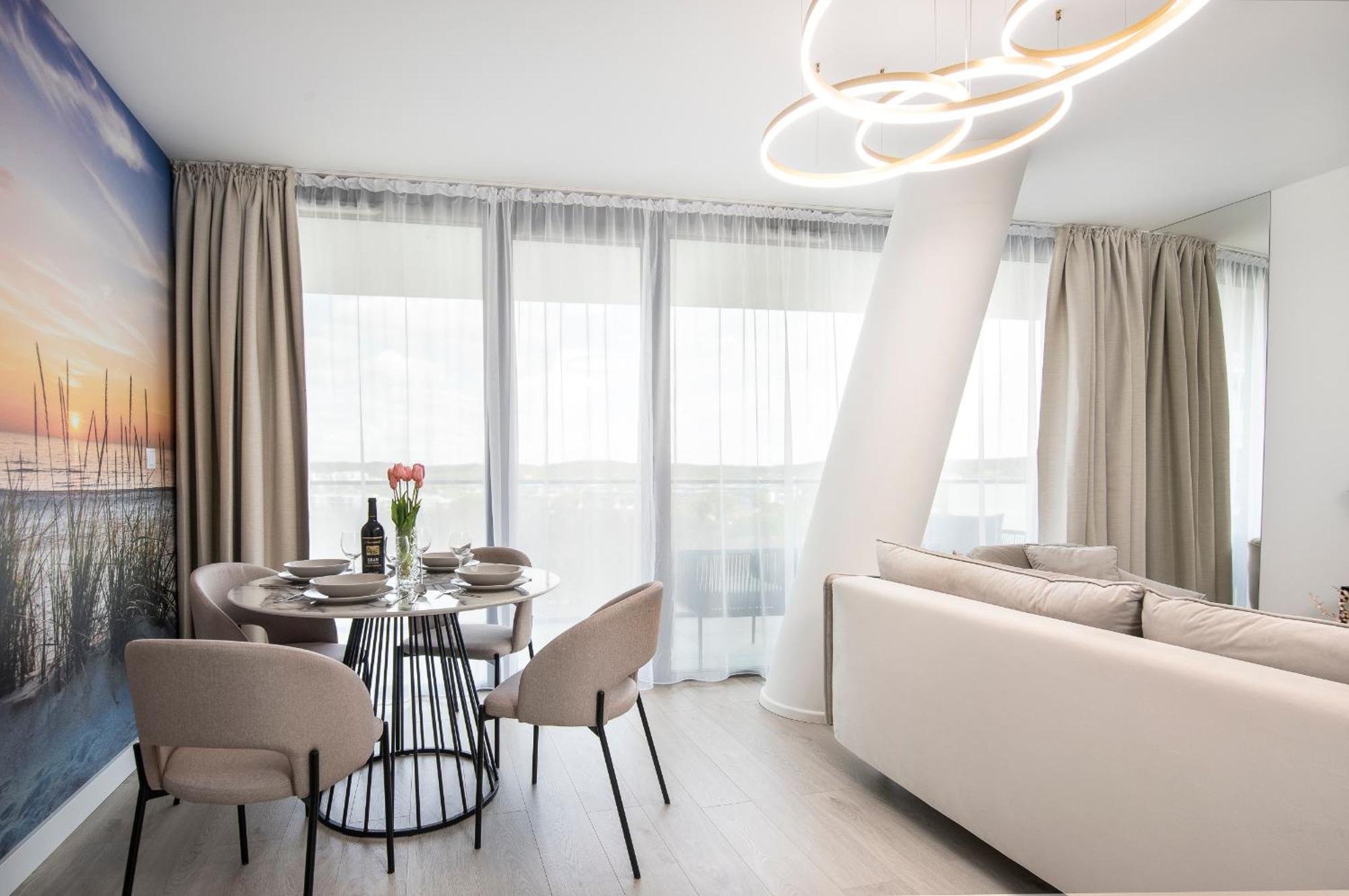 Apartmán Wave Panorama 8Th Floor Sea View Miedzyzdroje Exteriér fotografie