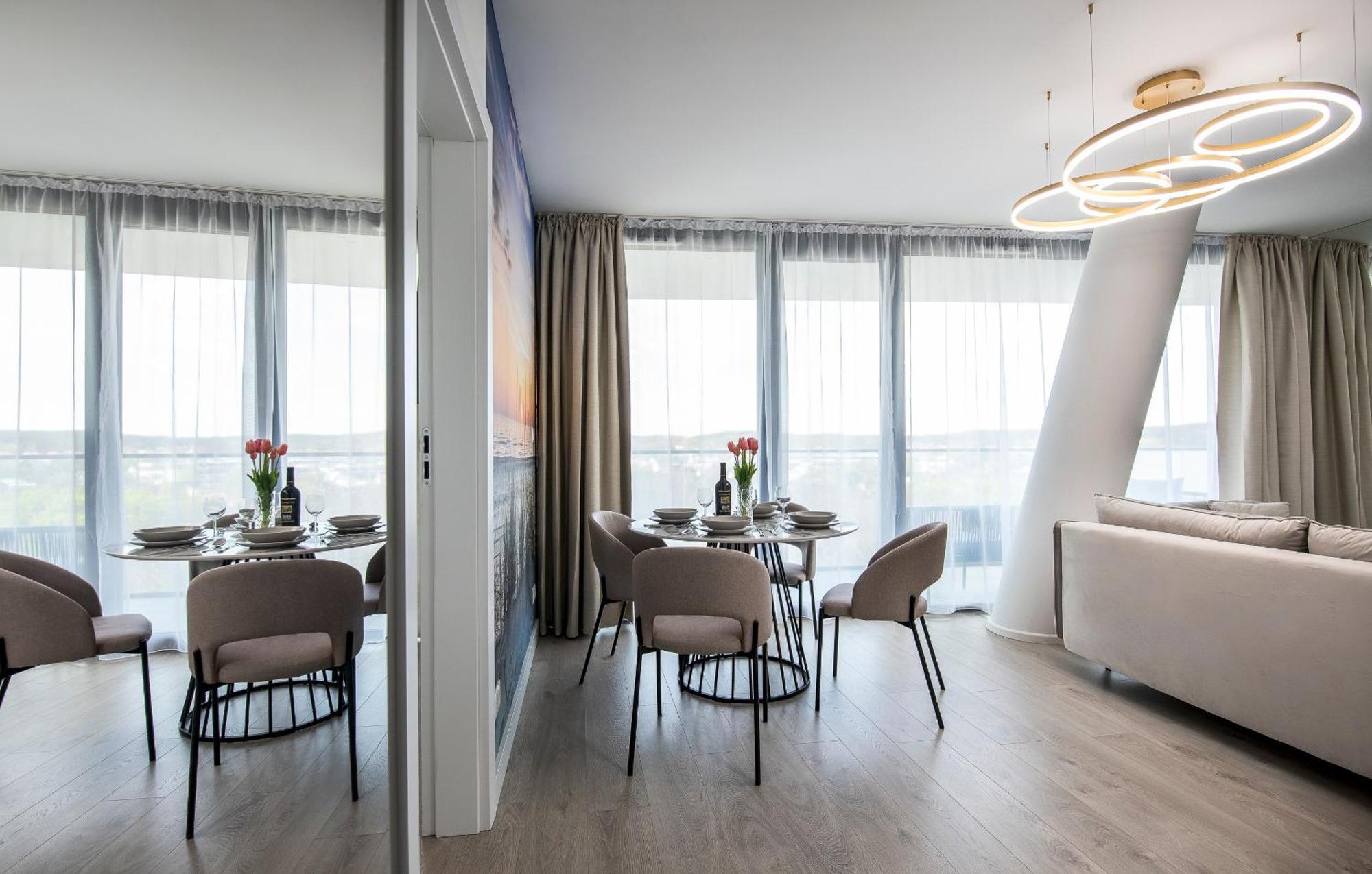 Apartmán Wave Panorama 8Th Floor Sea View Miedzyzdroje Exteriér fotografie